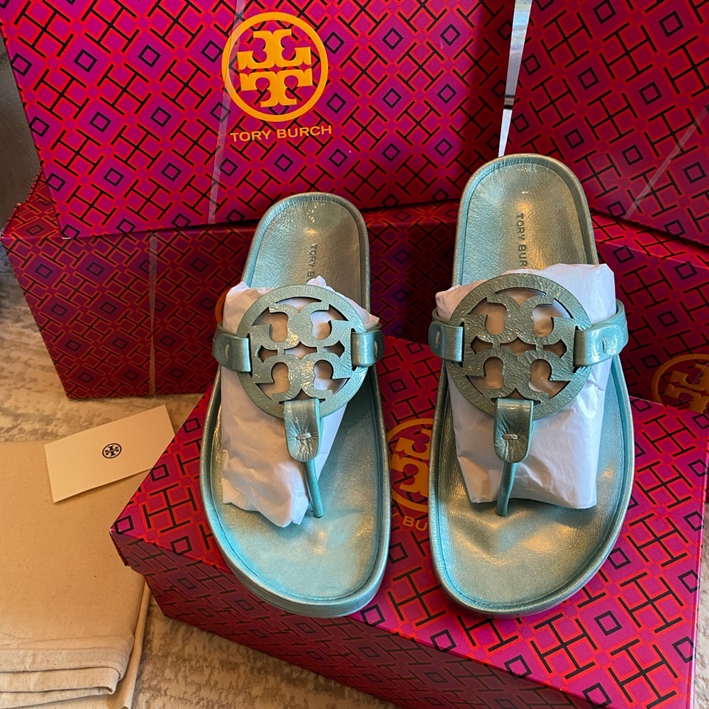 TORY BURCH MILLER CLOUD SANDAL - Picture 3 of 11